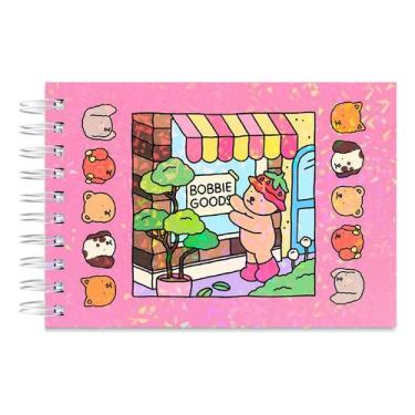 Imagem de Livro de Colorir Bobbie Goods Holografico 50 Folhas 15x22 - Touch DMO