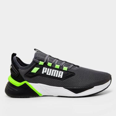 Imagem de Tênis Puma Retaliate 3, Preto, Verde, 41