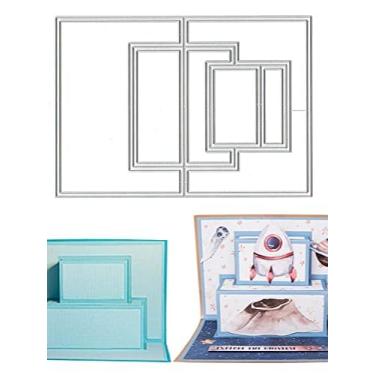 Imagem de Cortes de envelope para fazer cartões e álbuns, moldes de molde de metal, moldes de molde de metal para álbum de fotos faça você mesmo, decoração de papel em relevo