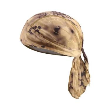 Imagem de Bandana de Camuflagem para Sol - Ideal para Ciclismo, Pesca e Corrida,