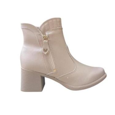 Imagem de Bota Mississipi Salto Bloco Médio-Feminino