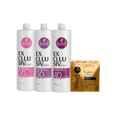 Imagem de Kit Haskell Ox Cremosa E Pó Descolorante