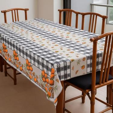 Imagem de Toalha de Mesa Retangular 6 Lugares 200 x 140cm Tecido Oxford Fácil de Limpar – Mesa Jantar Elegante (Modelo - 19)