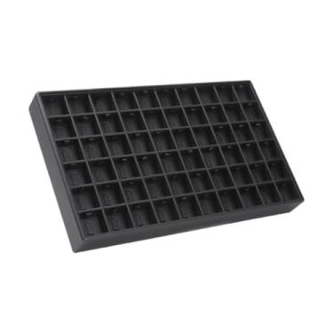 Imagem de YIJU Bandeja Organizadora de Joias, Elegante e Multiuso, Expositor de Joias para Vestuário, Ideal para Vendedores e Vendedores, Bandeja de Anéis