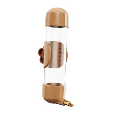 Imagem de Generic Bebedouro automático portátil para pássaros, ideal para gaiolas, para araras, calopsitas e pardais, Laranja