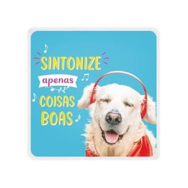 Imagem de Luminária Box Slim Sintonize Coisas Boas USB – Luz Difusa Decorativa, Bivolt, LED Incluso, 20x18x5cm