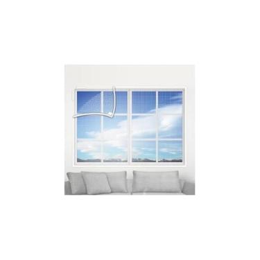 Imagem de Tela Mosquiteira, Poliéster, 125x205cm, Proteção contra Insetos, para Janelas e Portas