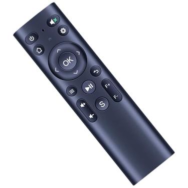 Imagem de MOVHEIYL Controle remoto de substituição para WiMiUS P64, para mini projetor de foco elétrico DBPOWER H89, para mini projetor de foco elétrico YABER E1