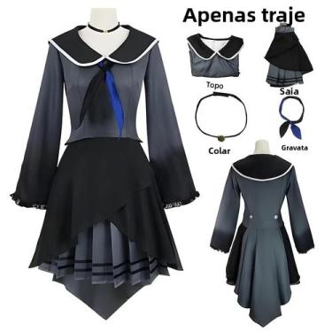 Imagem de Peruca De Fantasia De Anime Feminina Asahina Mafuyu Project Sekai Colo