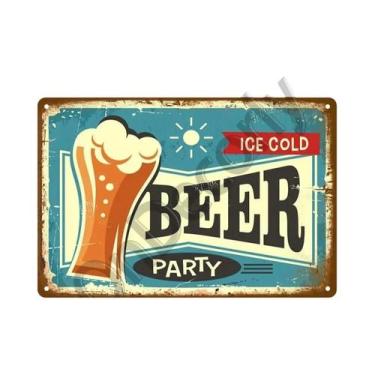Imagem de Placa De Metal Vintage Para Bar, Pub, Clube, Man Cave, Arte De Parede 