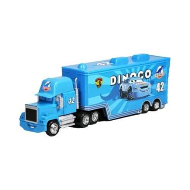 Imagem de Caminhão De Brinquedo Disney Pixar Cars 3 Mack Lightning McQueen Jacks