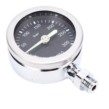 Imagem de SPYMINNPOO Medidor de Pressão de Mergulho, Equipamento de Mergulho Luminoso do Metal do Medidor de Pressão da Bomba de Ar para Subaquático