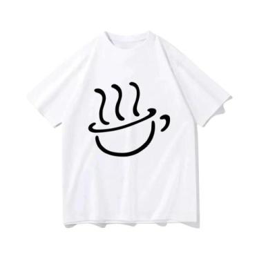 Imagem de Camiseta Unissex Kawaii Anime K-ON Houkago Tea Time Com Estampa Gráfic