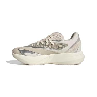 Imagem de adidas Tênis feminino Lightblaze, Branco/Prata Metálico/Cinza, 34