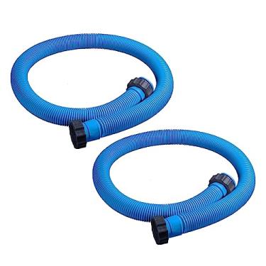 Imagem de Mangueira de reposição para piscina, acessório de 3,8 cm de diâmetro, mangueira de substituição para bomba de piscina 149,9 cm de comprimento para filtros de areia de piscina e sistemas de água