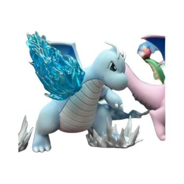 Imagem de Figura De Ação Dragonite Fire Punch Pokemon 10cm Modelo De PVC Brinque