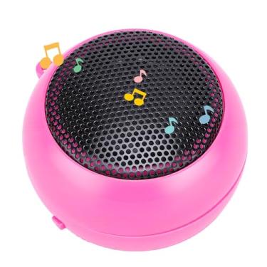 Imagem de GOWENIC Mini Alto-falantes Portáteis Retráteis, Recarregáveis, para Computador, Tablet ou Laptop, Entrada aux de 3.5mm, Alimentado por Usb