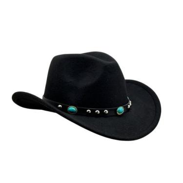 Imagem de Chapeu Country Americano Feminino Cowgirl Rodeio Sertanejo - TROPICAL,