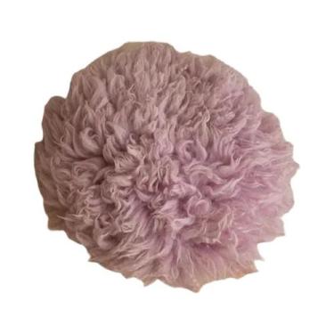 Imagem de Cobertor Para Fotografia De Bebê Recém-Nascido 100% Lã Flokatti Acessó