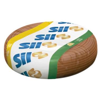 Imagem de Cabo Flex 750V 1.00 100M Marrom Sil