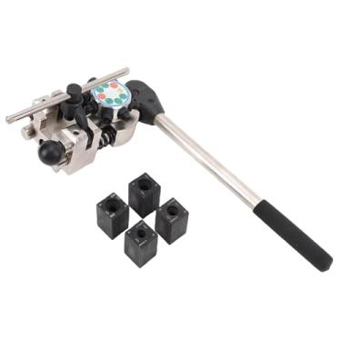 Imagem de Tbest Kit de Ferramentas de Alargamento de Linha de Freio Profissional Conjunto de Ferramentas de Alargamento Duplo de Bolha única de 45 Graus para Tubos de Metal de Cobre de Aço de