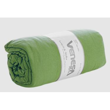 Imagem de Lençol de Malha Casal Super King Venesa, Verde Pistache