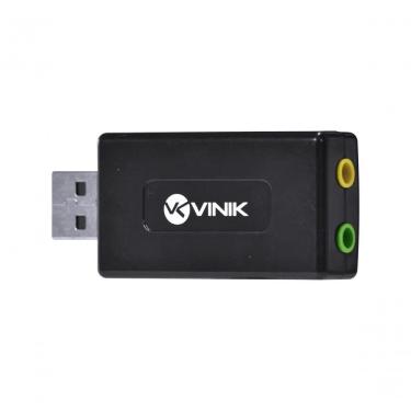 Imagem de Adaptador Placa De Som Usb 7.1 Canais Virtual Ausb71