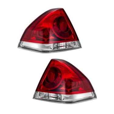 Imagem de AXLAHA Substituição de luz traseira compatível com 06 07 08 09 10 11 Chevry Impala / 2006-2011 Impala montado no corpo da lanterna traseira substitui pares de motorista + passageiro