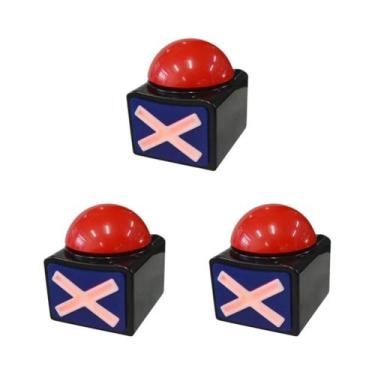 Imagem de Botão De Resposta Vermelho Com Som E Luz Para Show De Jogos E Festas 1