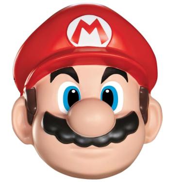 Imagem de Disguise Acessório de fantasia masculina Nintendo Super Mario Bros.Mario para adultos, Vermelho/branco/marrom, tamanho nico