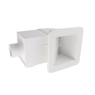 Imagem de Generic Kit de Skimmer de Piscina, Dispositivo de Esgoto de Plástico Premium de 1,5 Polegadas para Limpeza de Piscina Acima do para Fontes Termais, Piscinas, Piscinas