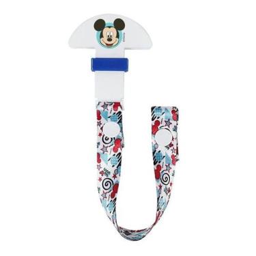 Imagem de Prendedor de Chupeta Bebê Azul Menino Tamanho PP Disney - BABYGO