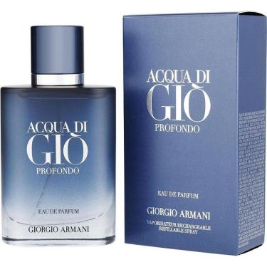 Imagem de Perfume Masculino Giorgio Armani Acqua Di Gio Profondo Edp Spray Refilável 50 Ml
