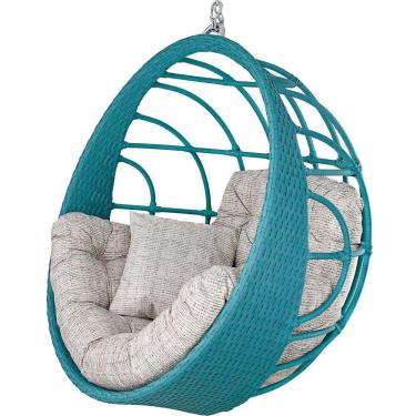Imagem de Balanço Ninho Suspenso Hungria Azul Turquia E Fundo Palha