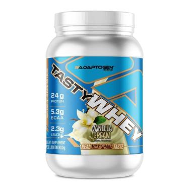 Imagem de Tasty Whey 3W - 900g Vanilla Cream - Adaptogen-Masculino