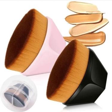 Imagem de Pincel Hexágono Adequado Para Base, BB Cream/Blush E Pó ,Maquiagem Fac