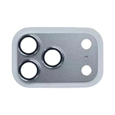 Imagem de Capa Protetora De Lente De Câmera Em Metal Liga Preta Para iPhone 17 p