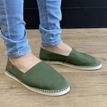 Imagem de Alpargatas Feminina Espadrille Em Lona Respirável Farmfun, Verde, 38