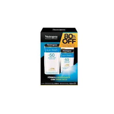Imagem de Kit Neutrogena Sun Fresh Protetor Solar Fps 50 200 + 120ml - JHONSON