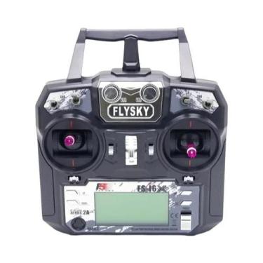 Imagem de Transmissor RC FLYSKY FS-i6X 10CH 2.4GHz Com Receptor X6B iA6B A8S iA1