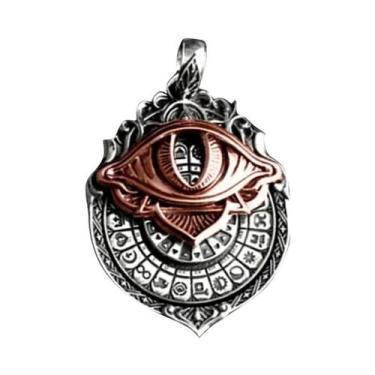 Imagem de Colar Olho Que Tudo Vê: Pingente De Visão Mística Para Adivinhação E O