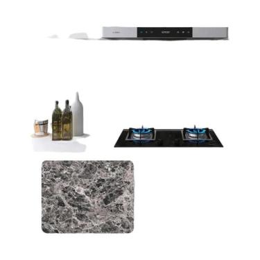 Imagem de Adesivos De Parede Para Cozinha Em Mármore De 40cm, Autoadesivos, À Pr