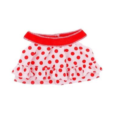 Imagem de Roupas Para Boneca Pato Série Vermelha Kawaii 30Cm, Brinquedo De Pelúc