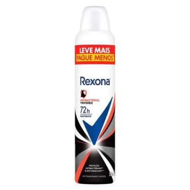 Imagem de Antitranspirante Aerossol Rexona Antibacterial e Invisible 250ml