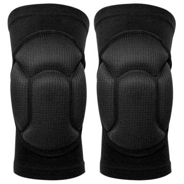 Imagem de Joelheira Vôlei Futsal Juvenil Esportiva de Proteção Adulto e Infantil Anti-impacto Elástica Par-Unissex