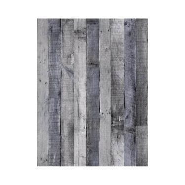 Imagem de Papel De Parede Vinílico Autoadesivo Removível Com Efeito Madeira Retr