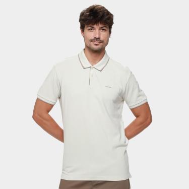 Imagem de Camisa Polo Calvin Klein Casual Masculina-Masculino