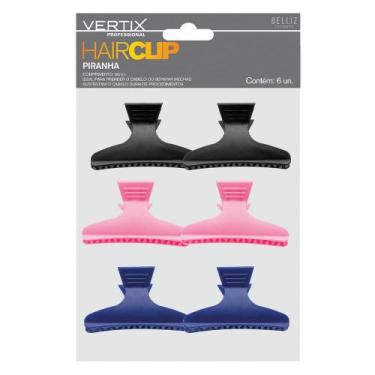 Imagem de Vertix Hair Clip Kit - 6 piranhas, Kit