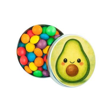 Imagem de Kit 30 Latinhas Lembrancinhas Abacate Cor: Prateado - Gil Festa Kids D
