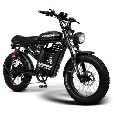 Imagem de Bicicleta Elétrica Aro 20 Konnan Thunder 750W 48V 18.2Ah Suspensão D/T
